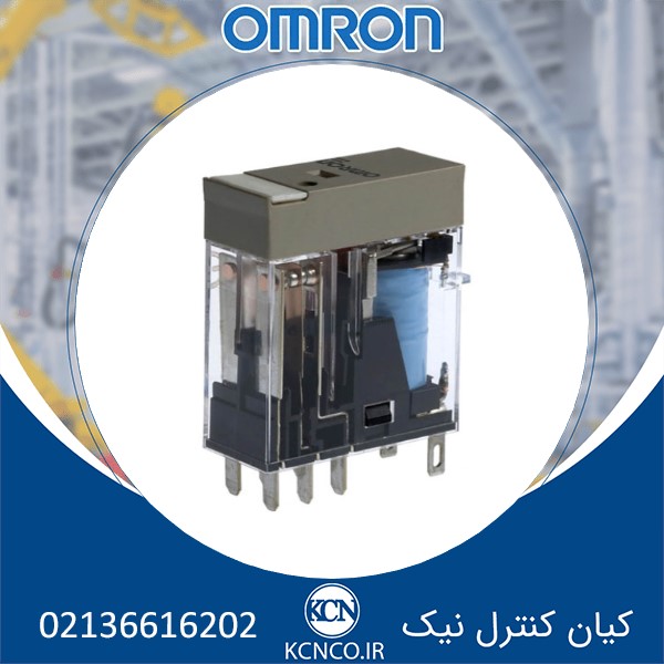 Omron رله 24 ولت شیشه ای 5 آمپر مدل G2R-2-SN 24VDC (S)