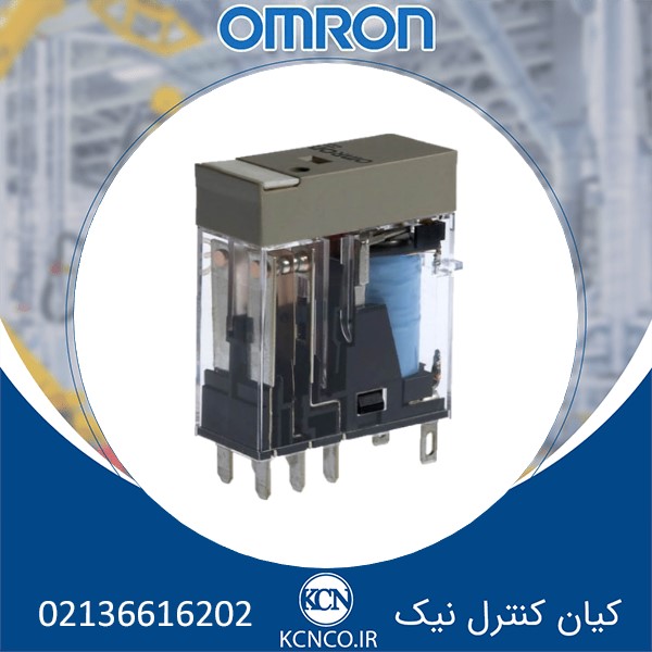 Omron رله 24 ولت شیشه ای 5 آمپر مدل G2R-2-SN-AP3 24VDC (S)