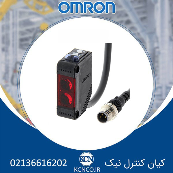 سنسور نوری امرون(Omron) کد E3Z-R81-M5J 0.3M h