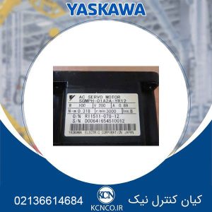 سرو موتور یاسکاوا کد SGMPH-01A2A-YR12 ا